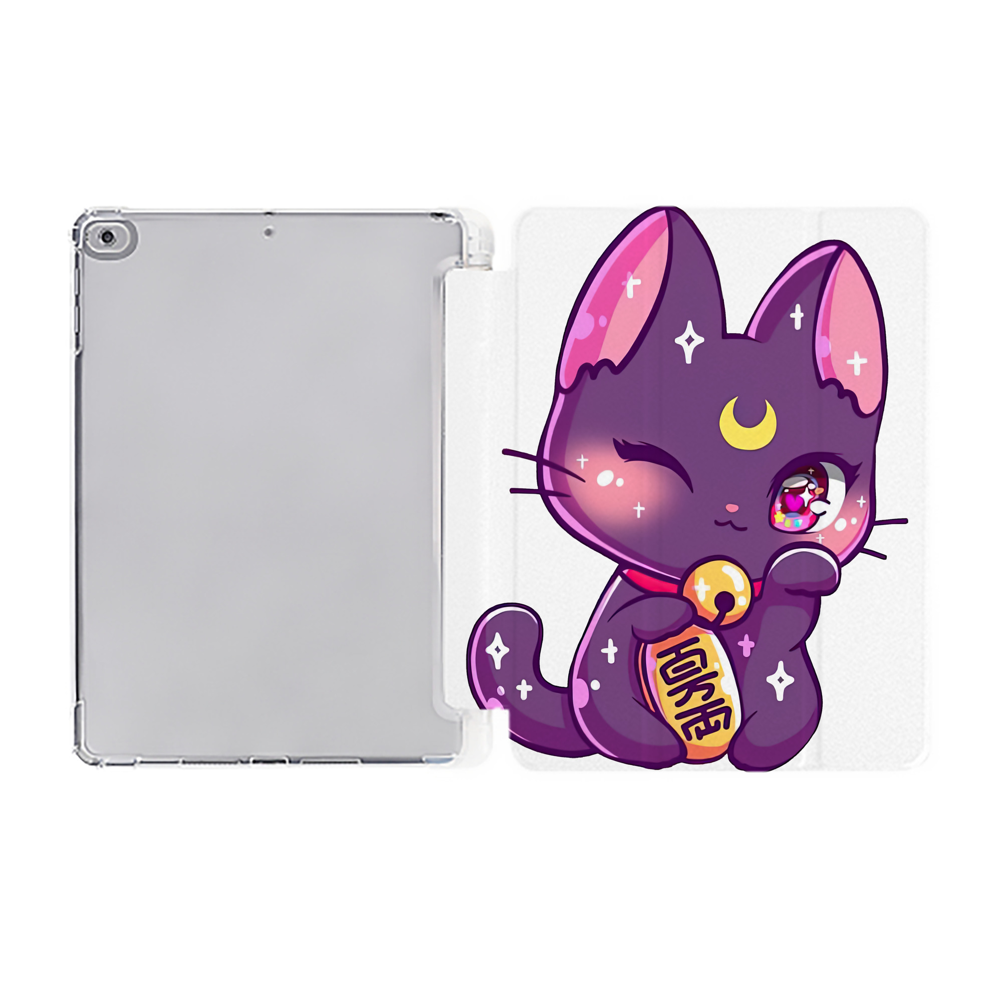 （画像用） 美少女戦士セーラームーン Sailor Moon IPad ケース ペン収納付き 三つ折りスタンド PUレザー×シリコン 対応機種9.5/10.5/10.9インチ